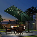 Solar Umbrella Outdoor String Light