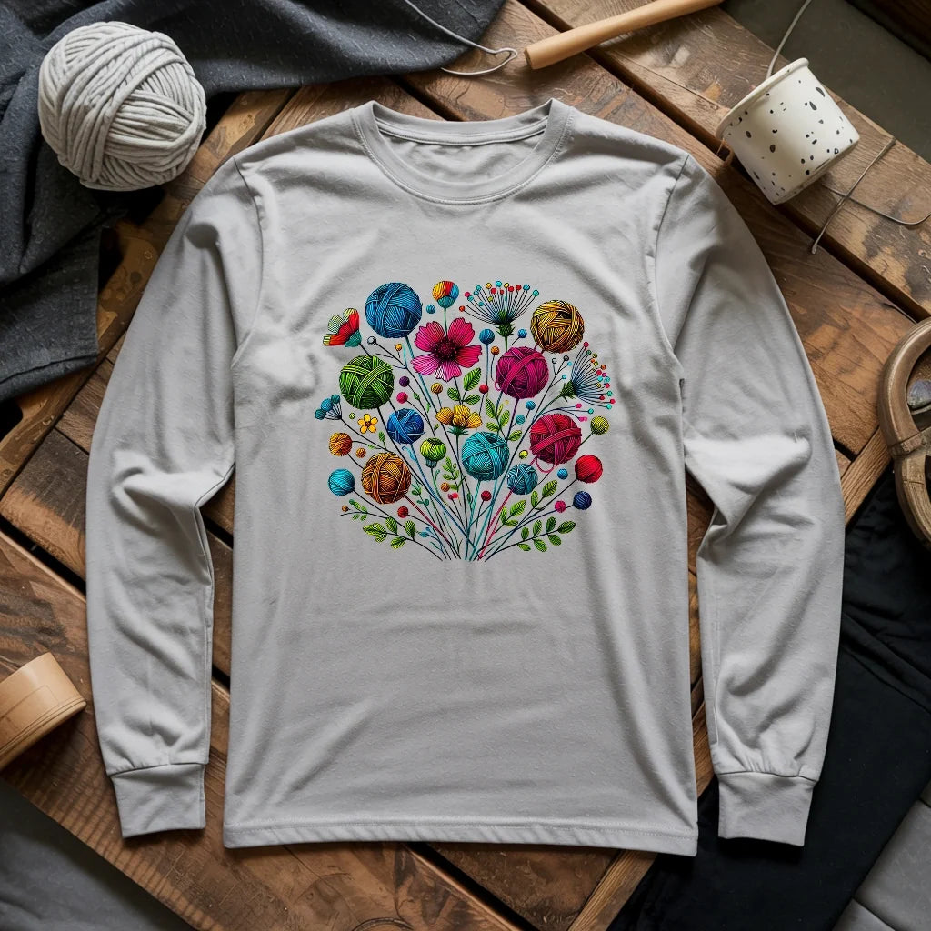 Blooming Yarn Long Sleeve T-shirt