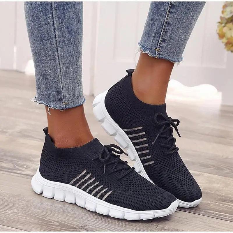 Spring Flat Women's Sneakers Casual Summer Light Mesh Breathable Sport Women Sneakers