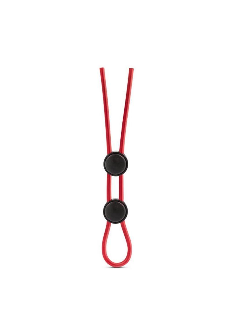 Stay Hard Silicone Double Loop Adjustable Cock Ring
