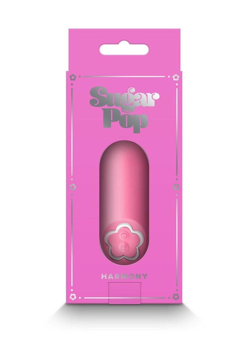 Sugar Pop Harmony Rechargeable Silicone Mini Bullet Vibrator