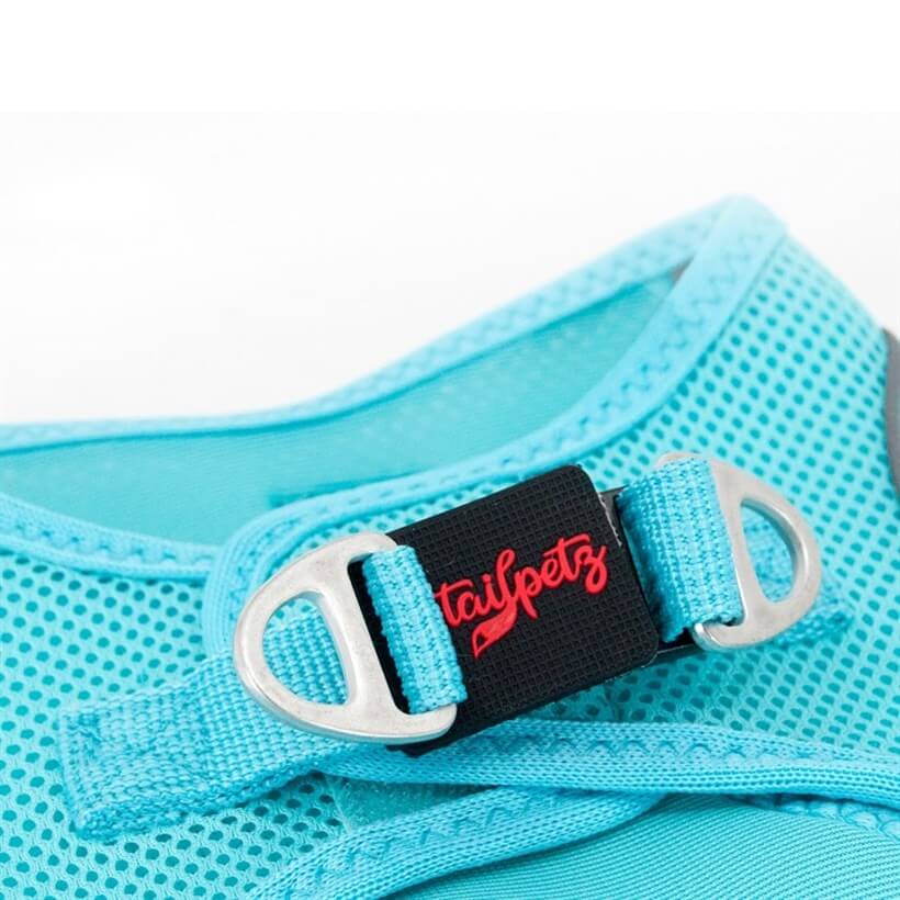 Tailpetz Air-Mesh Dog Harness Breathable Ocean Blue XSmall