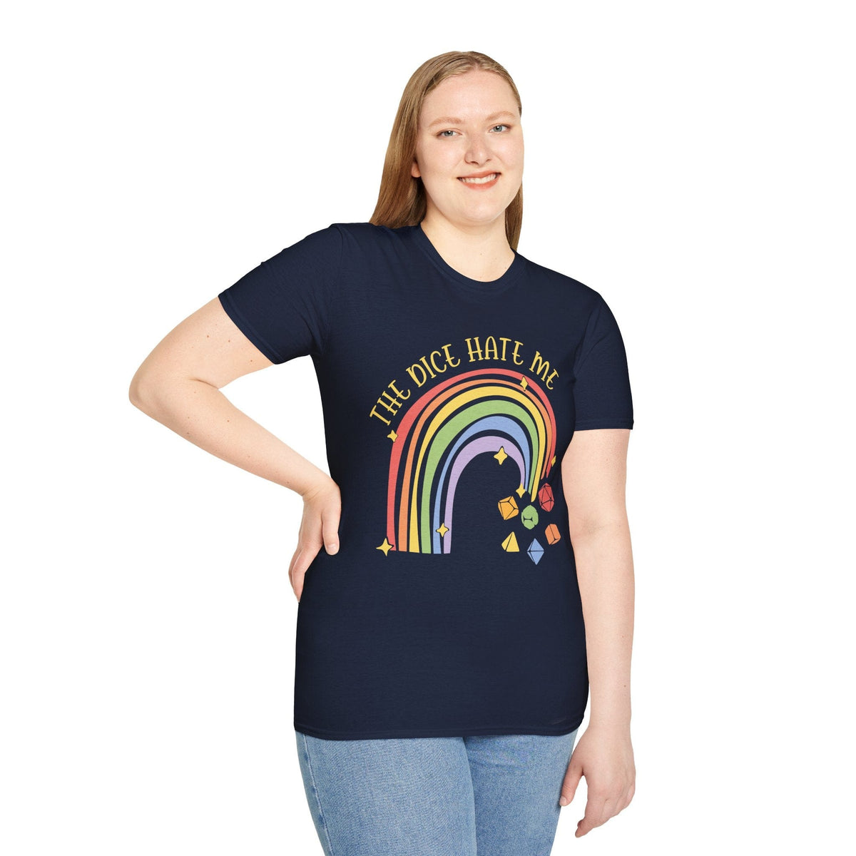 The Dice Hate Me Rainbow T-Shirt