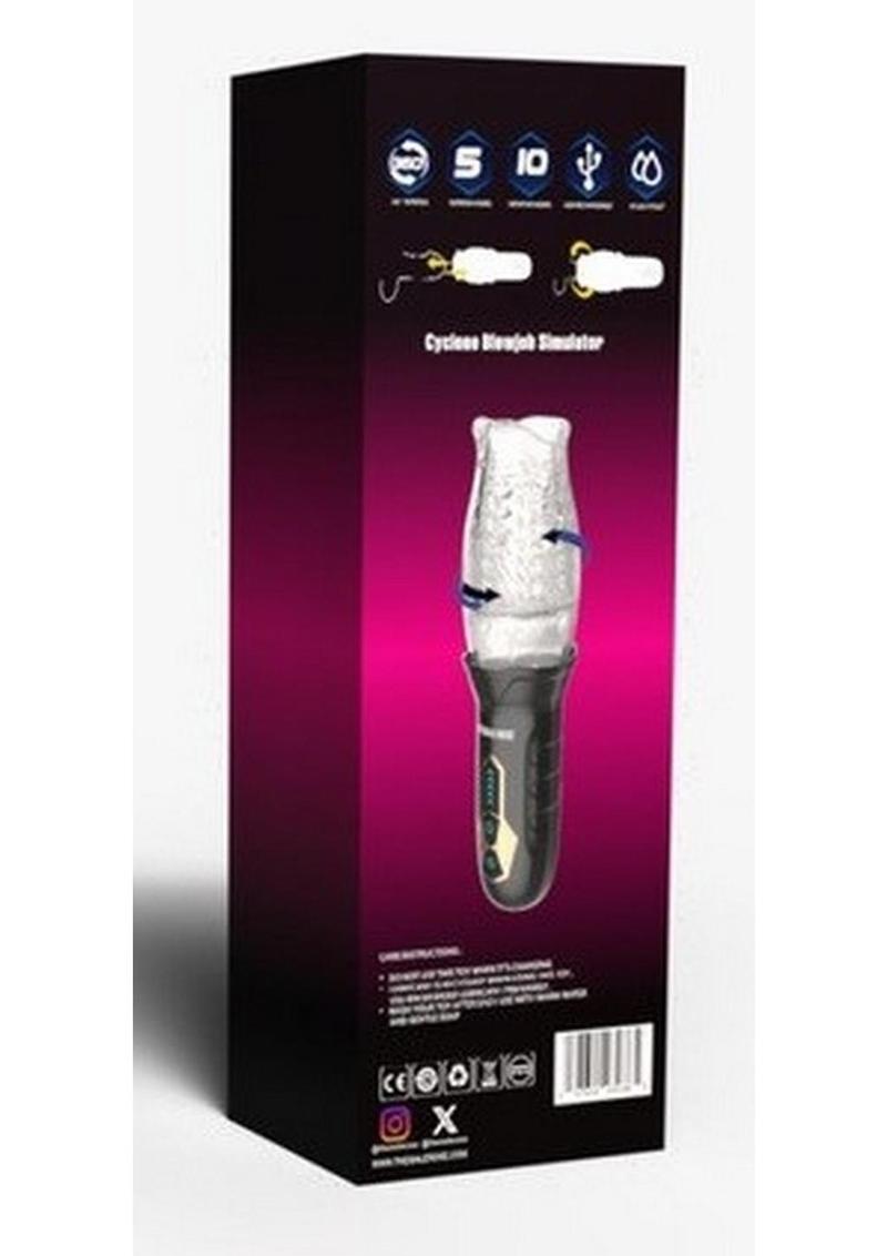 The Male Rose Rechargeable Rotating Masturbator