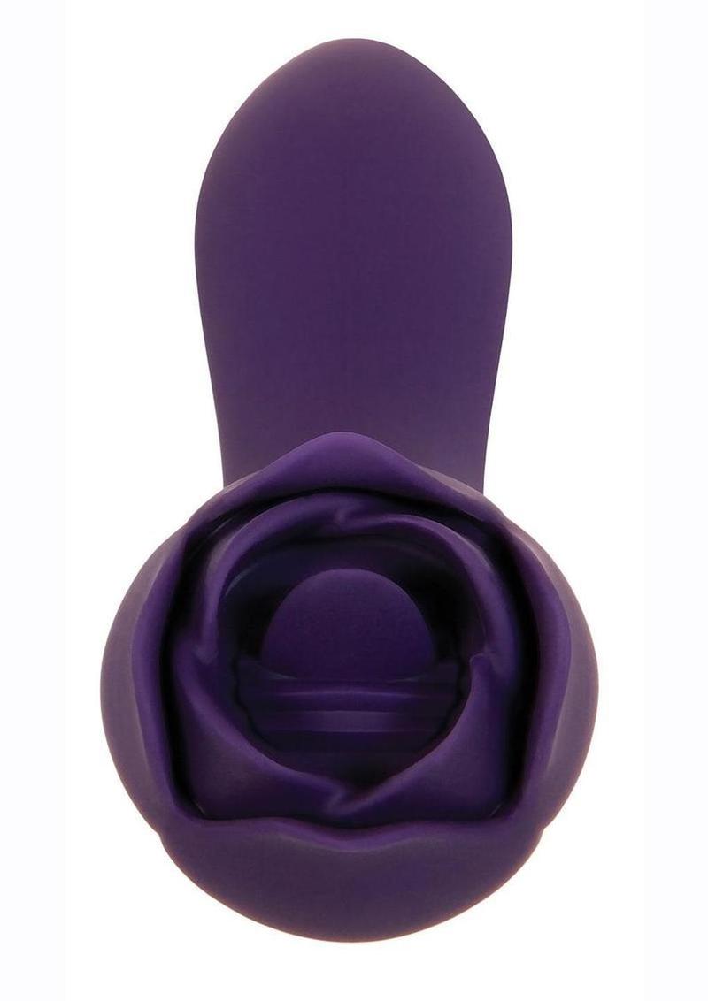 Thorny Rose Rechargeable Silicone Dual-End Vibrator