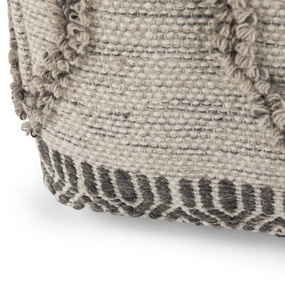 Sweeney 18 Inch Wide Square Pouf