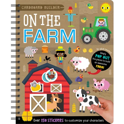 Cardboard Builder on the Farm - Spiral