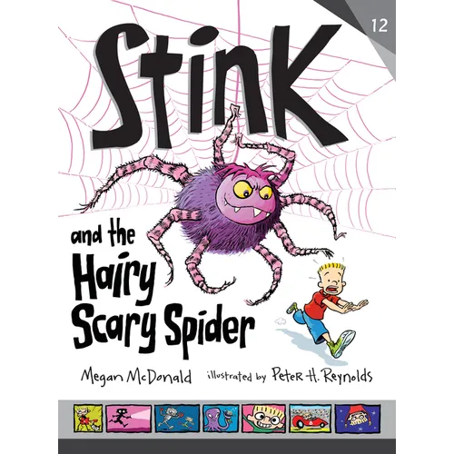 Stink and the Hairy, Scary Spider - Hardcover