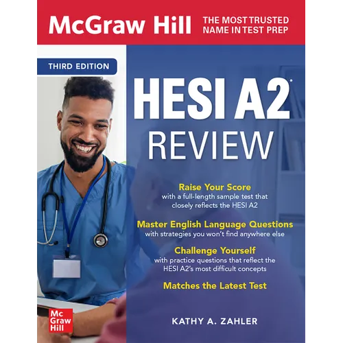 McGraw Hill Hesi A2 Review, Third Edition - Paperback