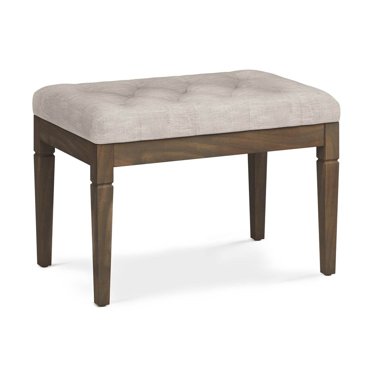 Waverly Small Tufted Ottoman Bench