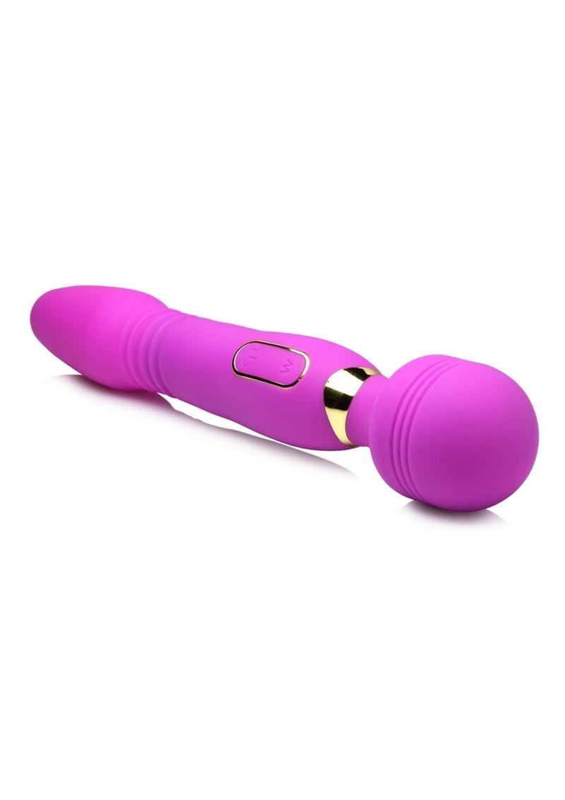 Wand Essentials Ultra Thrust-Her Deluxe Silicone Vibrating Wand