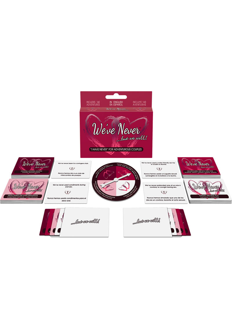We've Never.. But We Will! Couples Card Game 160 Challenges