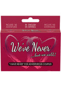 We've Never.. But We Will! Couples Card Game 160 Challenges