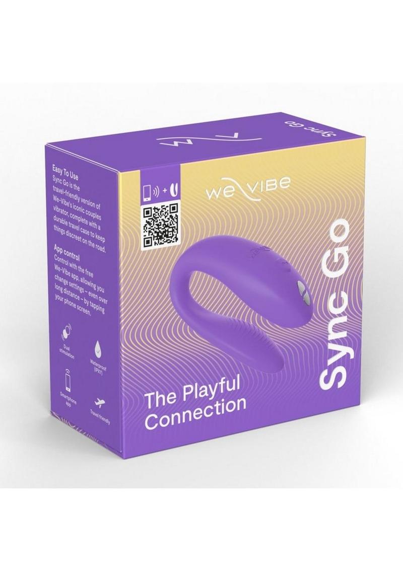 We Vibe Sync Go App-Controlled Travel Friendly Couples Vibrator