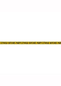 Wild Bitches Party Caution Tape 100ft Yellow and Black