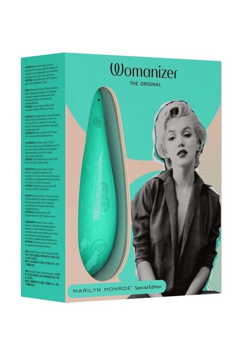 Womanizer Marilyn Monroe Special Edition Marble Clitoral Stimulator