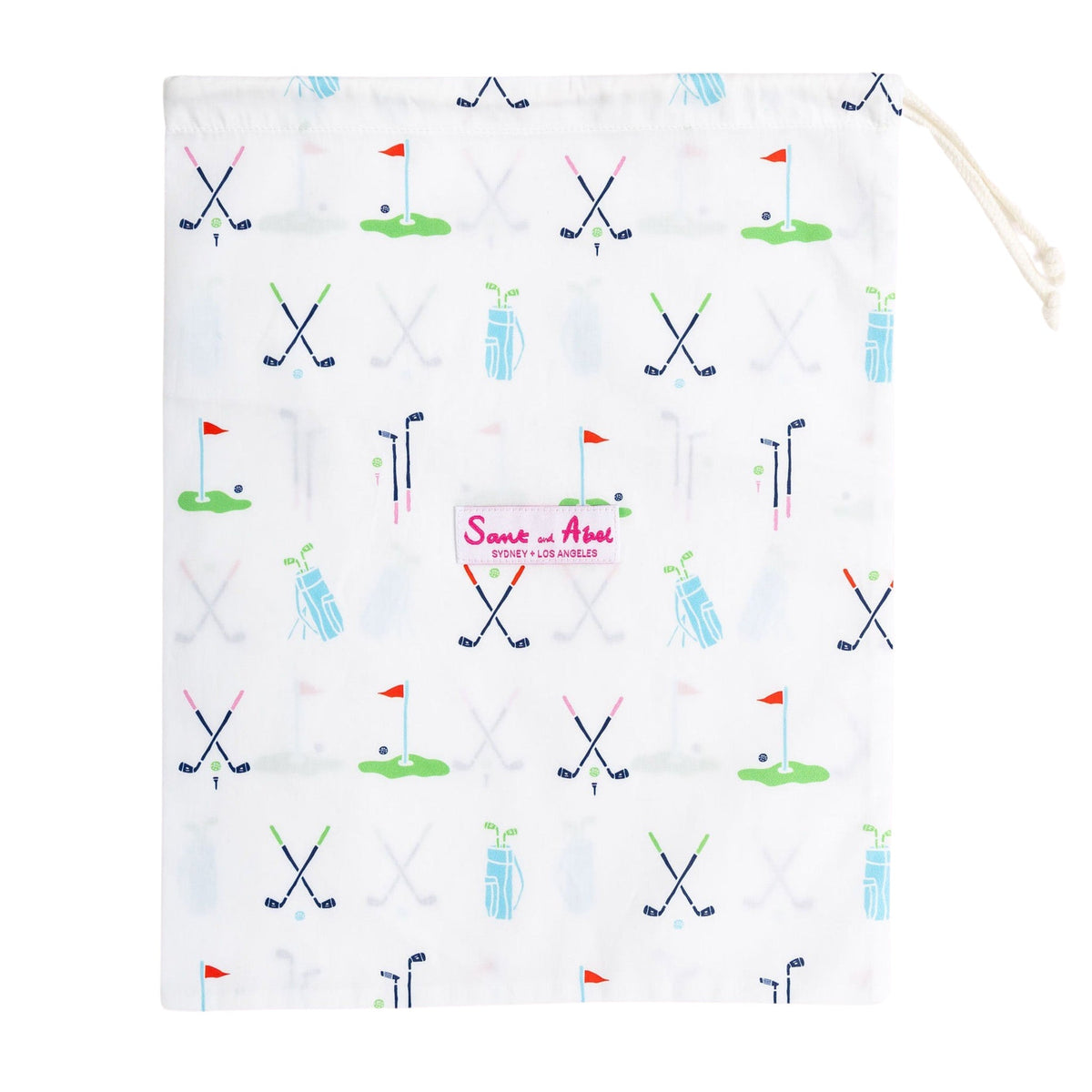 Women's Golf Long PJ Set - Organic Cotton Poplin