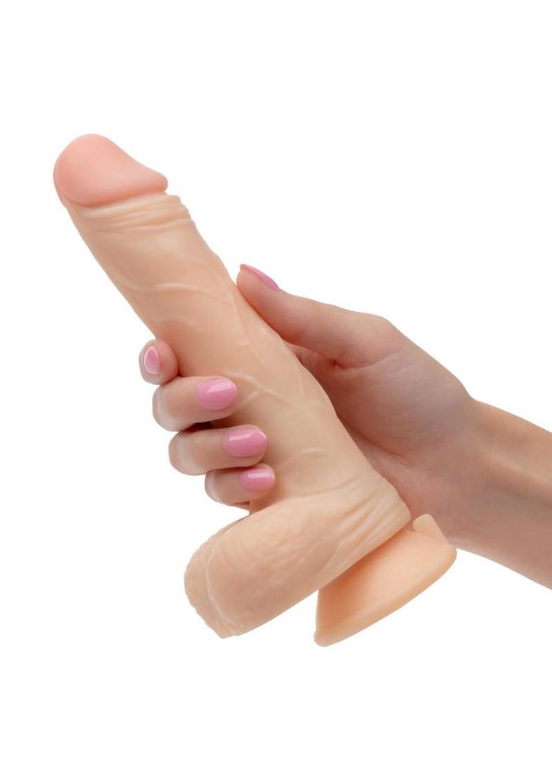 The Vibrating Quarterback Rechargeable Dildo