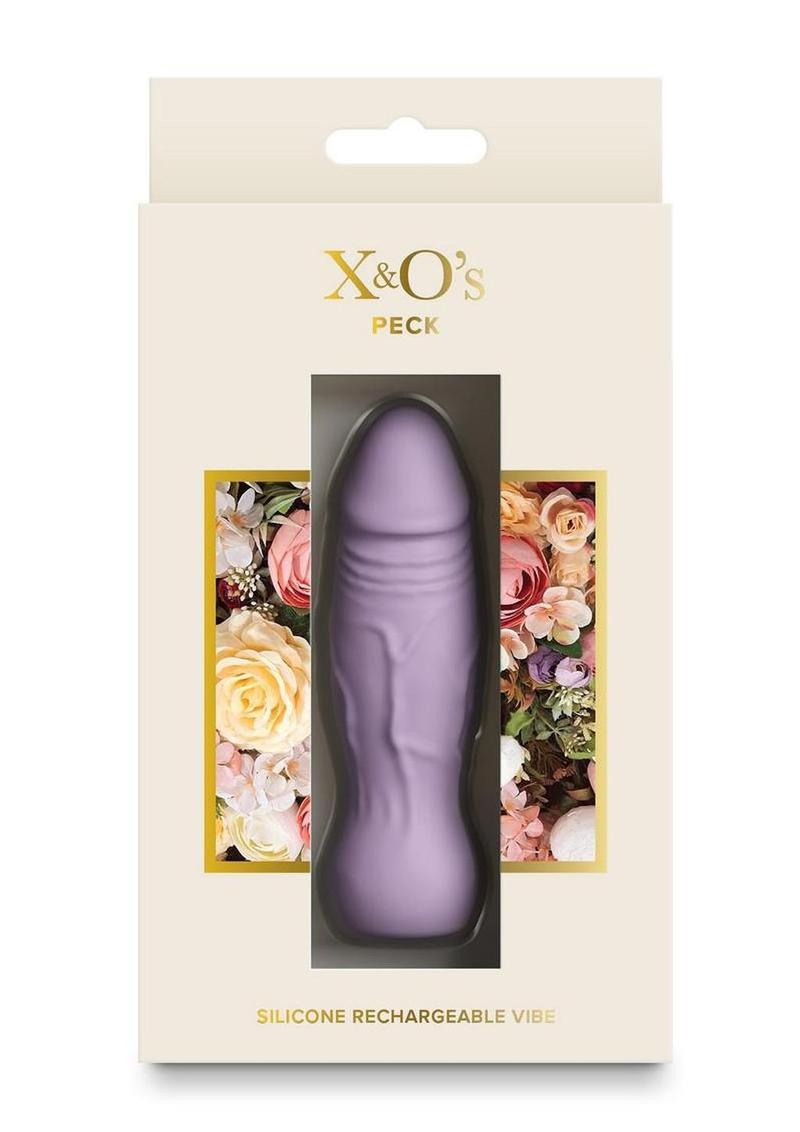 X and O's Peck Silicone Vibrator