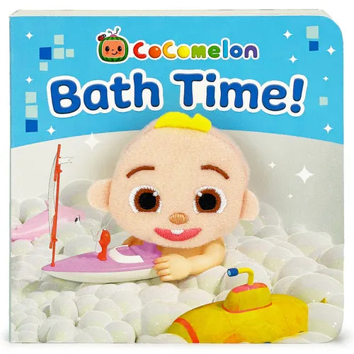 Cocomelon Bath Time! Puppet Book - Board Book
