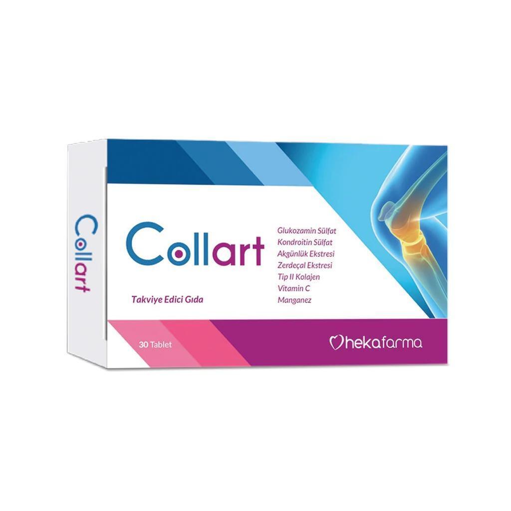 Collart: Advanced Collagen Supplement for Joint Pain Relief & Cartilage Support – Glucosamine, Chondroitin, Boswellia & Curcumin – 30 Tablets