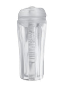Zero Tolerance The Clear Choice Stroker with Cock And Ball Ring