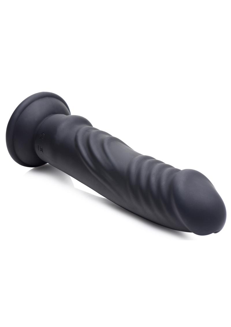 Zeus E-Stim Pro Rechargeable Dildo with Remote Vibration