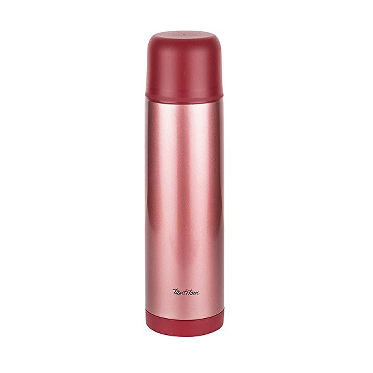 Tantitoni Cherry 750 ml Stainless Steel Thermos - Keep Drinks Hot & Cold for Hours | Insulated Water Bottle, Reusable Drink Container